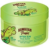 Hawaiian Tropic AfterSun Body Butter Lime Coolada - Crema Corporal After Sun con aroma Lima Colada- fórmula…